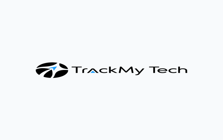 TrackMy Tech logo stretched horizontally